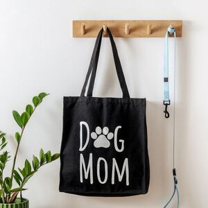 Park Life Designs Dog Mom Tote Bag in Black NWT